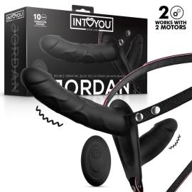Intoyou Jordan Double Vibrating Dildo Strap-on