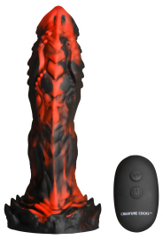 Creature Cocks Inferno Cock Vibrating Silicone Dildo