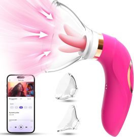 Superlove Sucking, Licking & Vibrating Clitoral & Nipple Stimulator