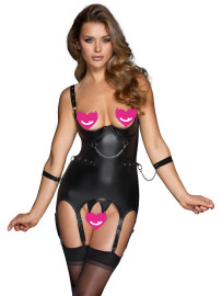 Cottelli Open Cup Basque Matte Look Set