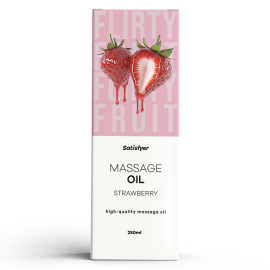 Satisfyer High-Quality Massage Oil Strawberry 250ml