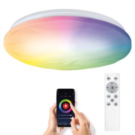 Solight LED smart stropné svetlo Wave WO792