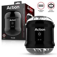 Action Thor Double Sided Vibrating Masturbator - cena, porovnanie