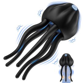 Superlove Jellyfish Tentacle Vibrating Penis Massager