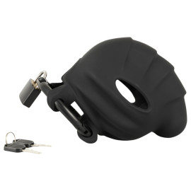 Black Velvet Cock & Ball Cage