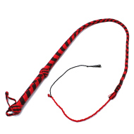 Kiotos Nylon Bullwhip Black & Red 120cm - cena, porovnanie