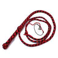 Kiotos Nylon Bullwhip Black & Red 270cm - cena, porovnanie