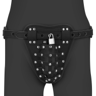 Ouch! PU Leather Chastity Jock - cena, porovnanie