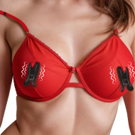 Master Series Dark Grip Vibrating Nipple Clamps - cena, porovnanie