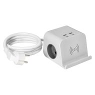 Orno Stolový predlžovací kábel 2x230V, 2xUSB-A, 2xUSB-C - cena, porovnanie