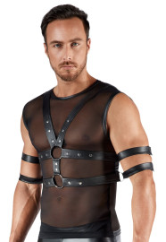 Svenjoyment Sleeveless Shirt & Chest Harness Set