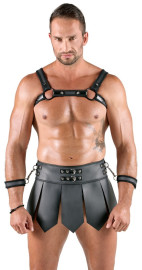 Svenjoyment Gladiator Skirt & Chest Harness Set