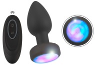 Anos RC Flashing Butt Plug with Vibration - cena, porovnanie