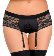 Bad Kitty Strap-On Lace Panties with Suspender - cena, porovnanie
