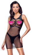 Cottelli Net Mini Dress & Thong Set - cena, porovnanie