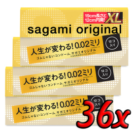Sagami Original 0.02 XL 36ks
