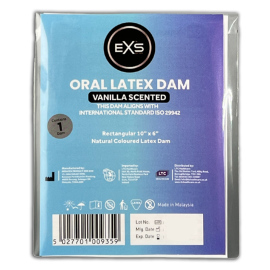 EXS Oral Dam Vanilla 1ks