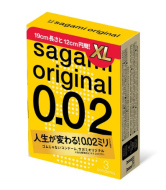 Sagami Original 0.02 XL 3ks - cena, porovnanie