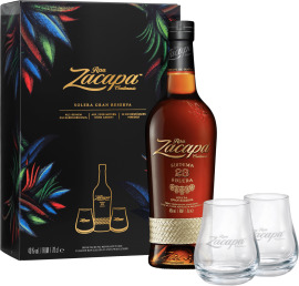Ron Zacapa Centenario Solera + 2 poháre 0,7l