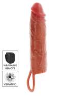 Toy Joy Get Real Hydrated Skin Penis Silicone Sleeve Vibrating 20cm - cena, porovnanie
