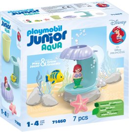 Playmobil 71460 Junior & Disney: Arielina mušľová sprcha