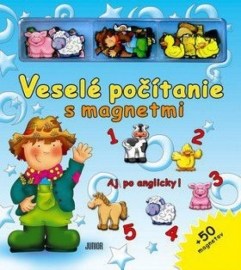 Veselé počítanie s magnetmi + 50 magnetov