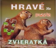 Hravé puzzle - Zvieratká - cena, porovnanie