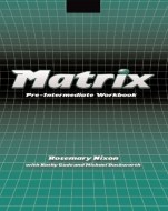 Matrix - Pre-Intermediate Workbook - cena, porovnanie