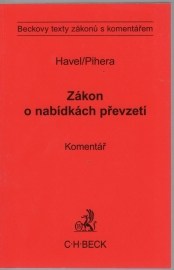 Zákon o nabídkách převzetí - Komentář