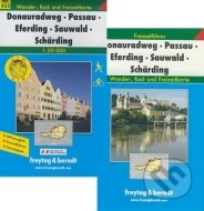 Donauradweg, Passau, Eferding, Sauwald, Schärding 1:50 000 - cena, porovnanie
