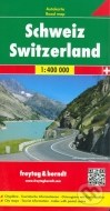 Schweiz · Suize · Zwitzerland 1:400 000 - cena, porovnanie