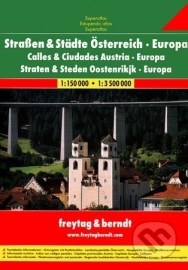 Straßen & Städte Österreich · Europa 1:150 000, 1:3 500 000